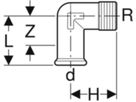 MPF-Winkel 15-3/8" Nr. 21612