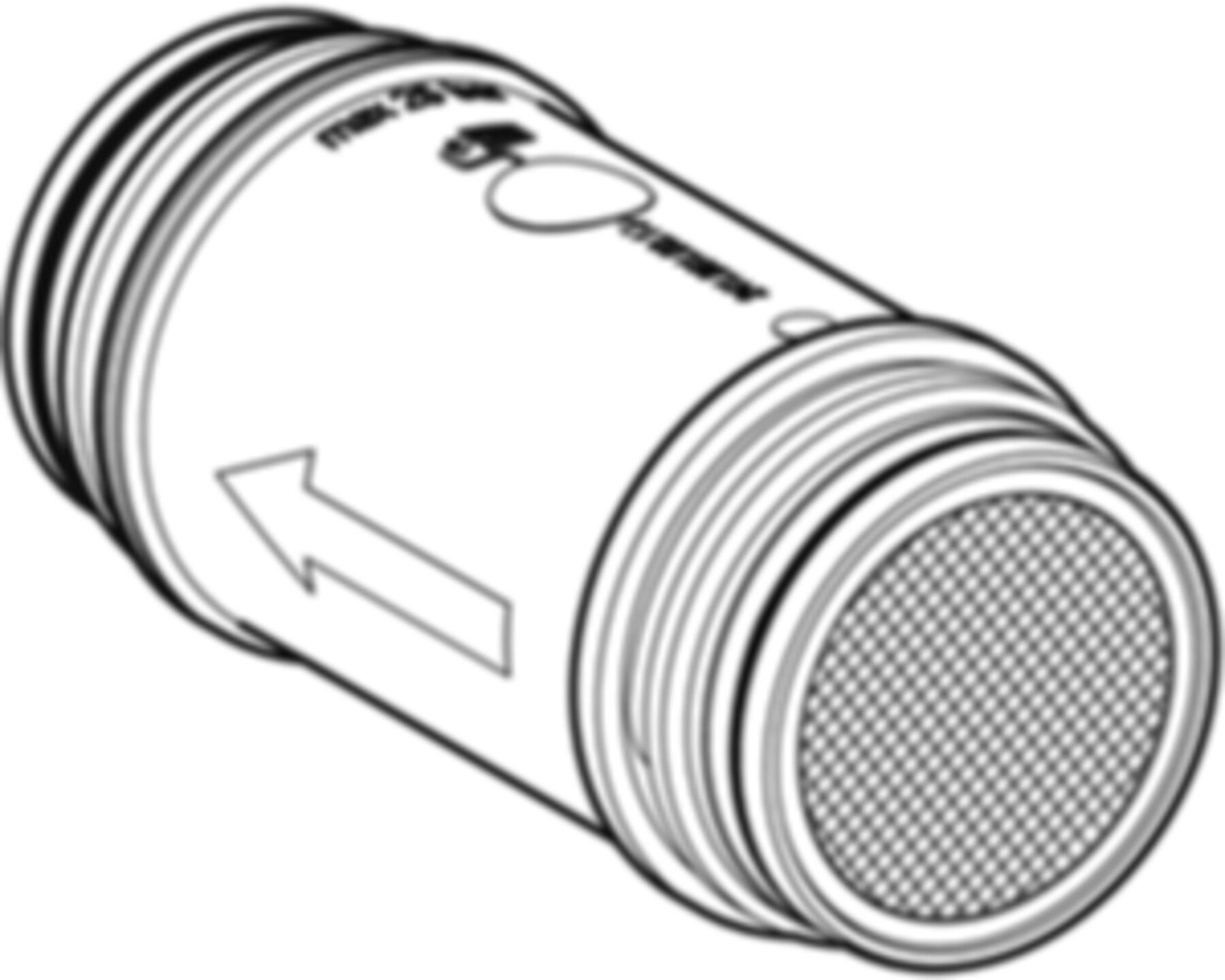 Geberit Ersatzfilter zu Hygienefilter