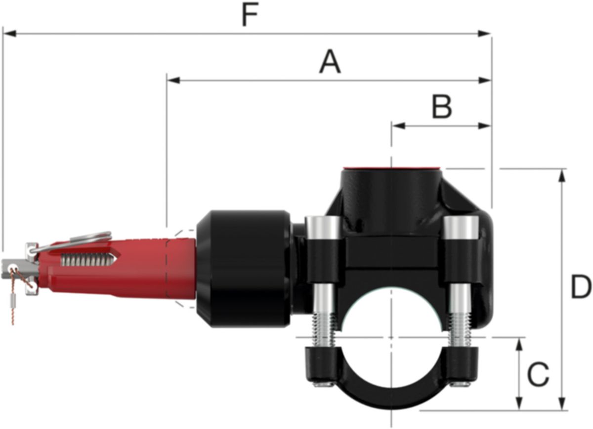 Abzweig-T-Stück FLAMCO T-plus Temperguss - Innengewinde