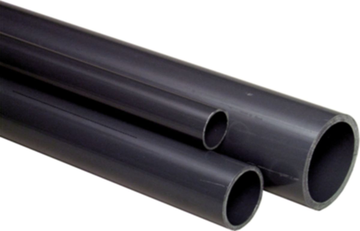 Rohr PVC-U grau Serie S6.3 SDR13.6 - Nenndruck PN 16