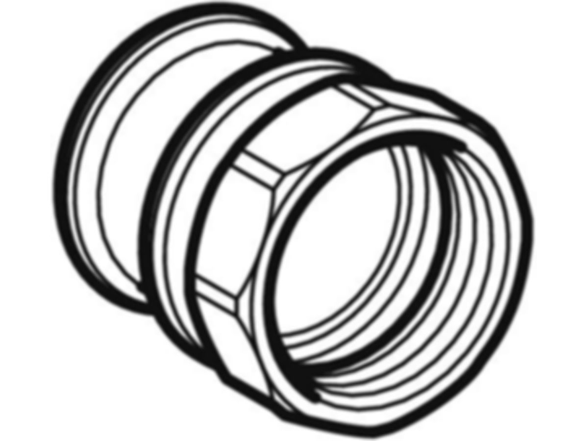 MPF-Uebergangsmuffe 18-1/2" Nr. 21803