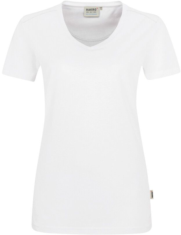 Damen V-Shirt Mikralinar PRO - 50% CO / 50% PES, 190 g/m2