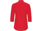 Bluse Vario-¾-Arm Performance Gr. M, rot - 50% Baumwolle, 50% Polyester, 120 g/m²