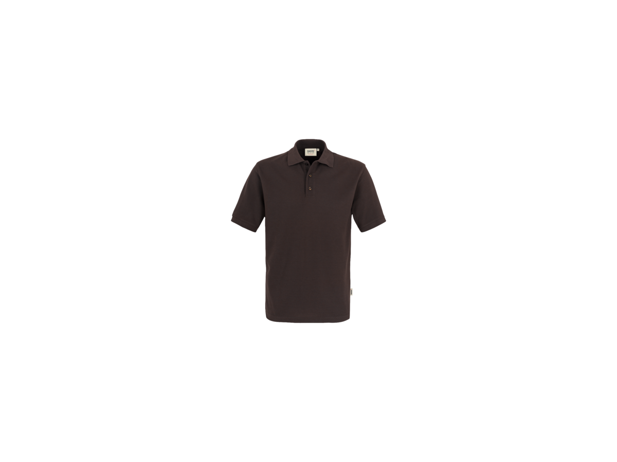 Poloshirt Performance Gr. XS, schokolade - 50% Baumwolle, 50% Polyester, 200 g/m²