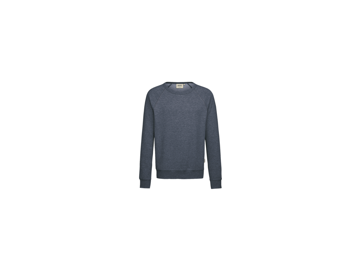 Raglan-Sweatshirt Gr. L, tinte meliert - 50% Baumwolle, 50% Polyester, 300 g/m²