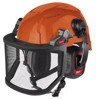 Kunststoffhelm BOLT 200 orange belüftet - Milwaukee, OPE Starter-SET, 3-tlg.