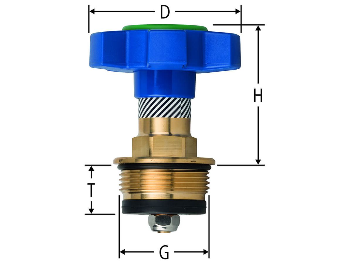 Easy-Top-Oberteil 11/4" - zu Geradsitzventilen (alle Modelle)