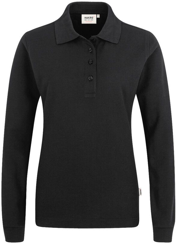 Poloshirt langärmelig Einlaufvorbehand. - 50 % Baumw. 50 % Polyester, Gr. XS-6XL