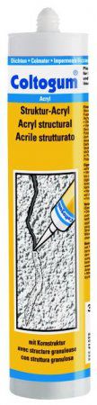 Dichtmasse COLTOGUM Struktur Acryl weiss - 310 ml