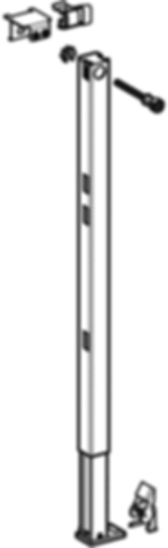 Geberit Duofix Ständer teilhoch - 82-112 cm