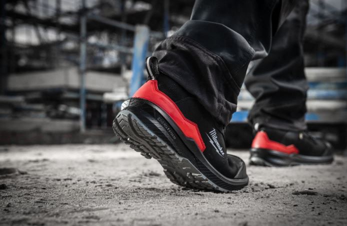 Sicherheits-Halbschuhe schwarz - Milwaukee, FLEXTRED S3PS BOA Leder