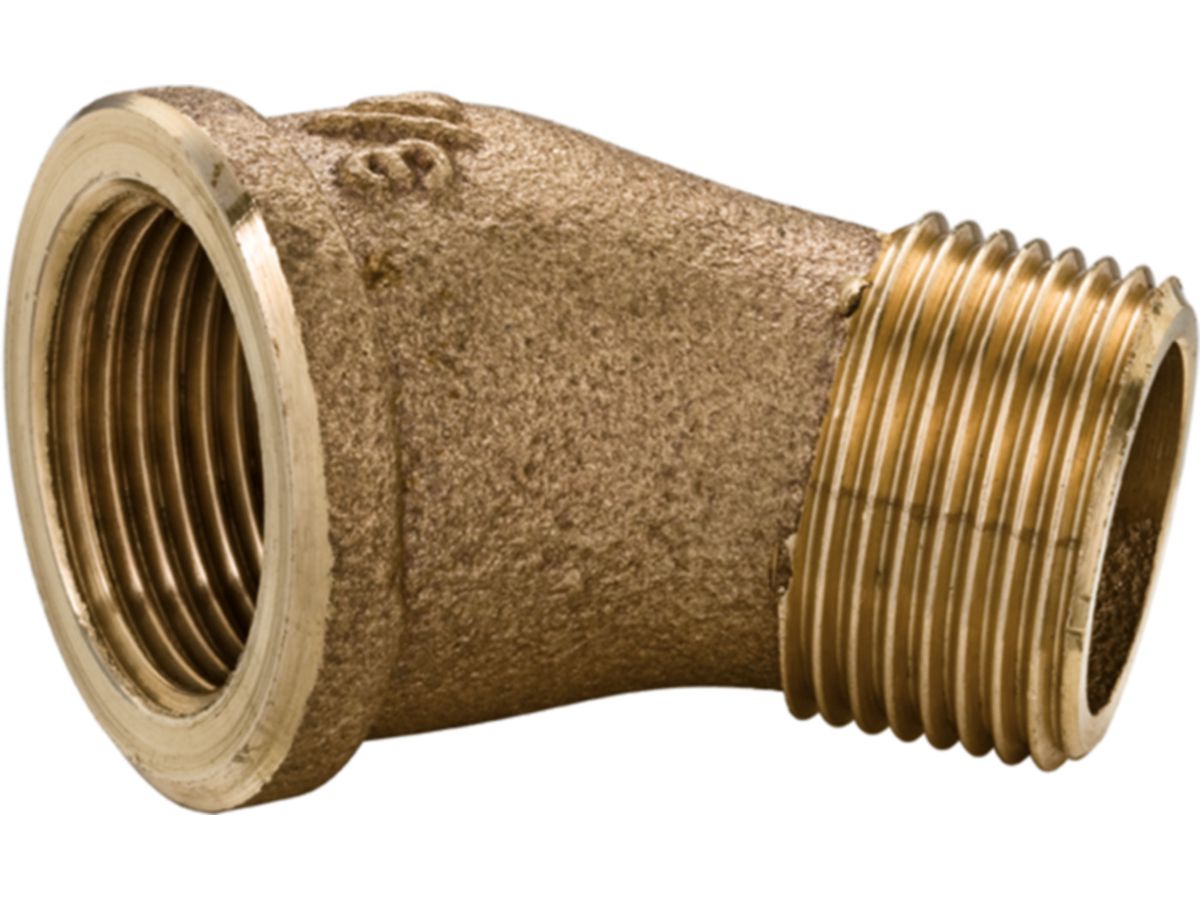 Rotguss-Winkel 45° Nr.121  1/2"