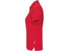 Damen-Poloshirt Cotton-Tec Gr. L, rot - 50% Baumwolle, 50% Polyester