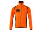 Fleecepullover mit Reissverschluss - 94% PES / 6% EL, 260 g/m²