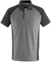Bottrop Polo-Shirt dunkelanth./schwarz - Gr. 2XL, 60% Baumw./40% Poly. 180 g/m²
