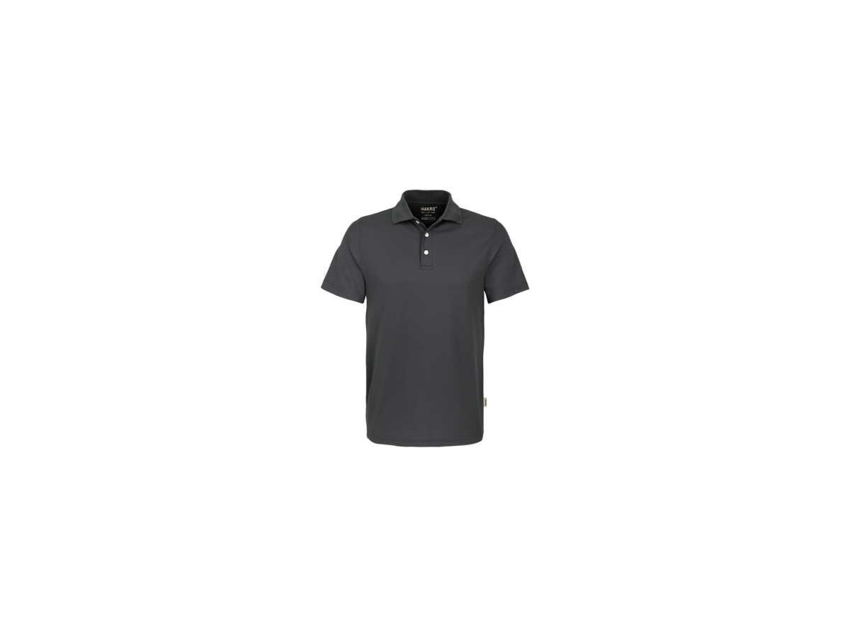 Poloshirt COOLMAX Gr. M, anthrazit - 100% Polyester, 150 g/m²