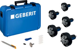 Geberit SET Rohrschaber d 56 - 110 mm - im Koffer