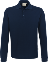 Longsleeve-Poloshirt Perf. 2XL tinte - 50% Baumwolle, 50% Polyester, 220 g/m²