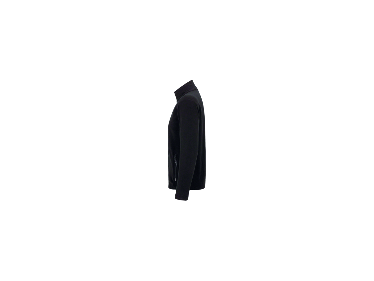 Fleecejacke Langley Gr. L, schwarz - 100% Polyester, 220 g/m²