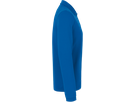 Longsleeve-Poloshirt Perf. XS royalblau - 50% Baumwolle, 50% Polyester, 220 g/m²