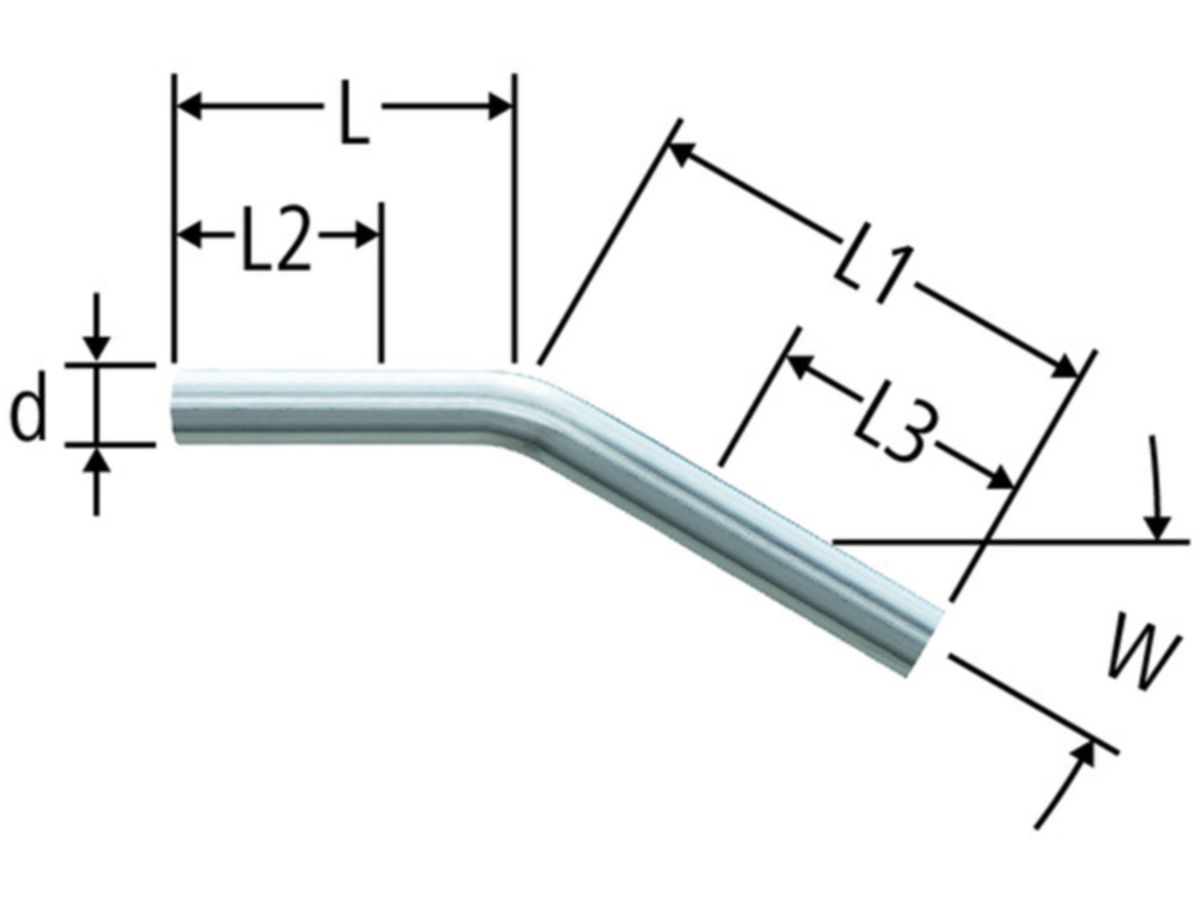 Optipress-Rohrbogen 30° 15 mm