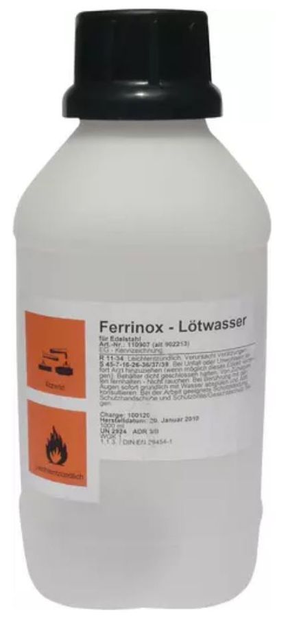 Flussmittel für Edelstähle Ferrinox 4000 - Flasch à 1.0 Kg.