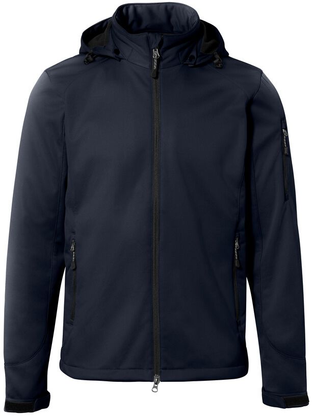 Softshell-Jacke Ontario Interlock- - 3-Lagen-Laminat aus 100 % Polyester