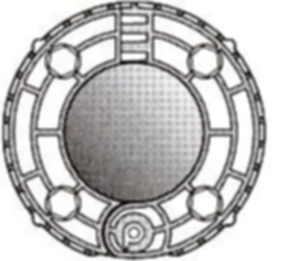 Dichteinsatz blind PLASSON DN 100 - für POLO-RDS evolution Rohrdurchführung