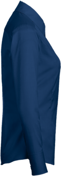 Bluse 1/1-Arm Business Gr. 2XS, marine - 100% Baumwolle, 120 g/m²