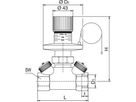 Differenzdruckregler Hycocon DTZ 3/4" - DN 20, kvs-Wert 2.7 m3/h