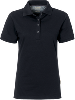 Damen-Poloshirt Cotton-Tec 2XL schwarz - 50% Baumwolle, 50% Polyester