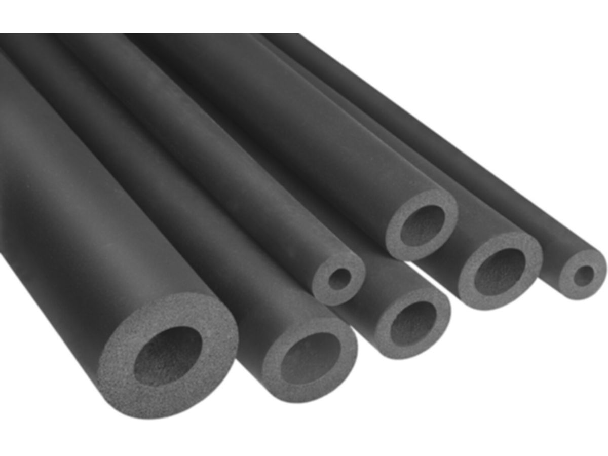Rohrdämmstoff-Schläuche EUROBATEX - UnionFoam 76 mm / 40 mm - 2 m