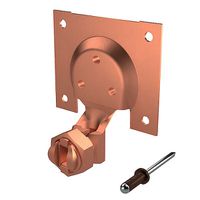 Anschlussset Cu für Blech mit 7 Nieten - Draht 6mm, Leiter-Nennquerschnitt 25mm²