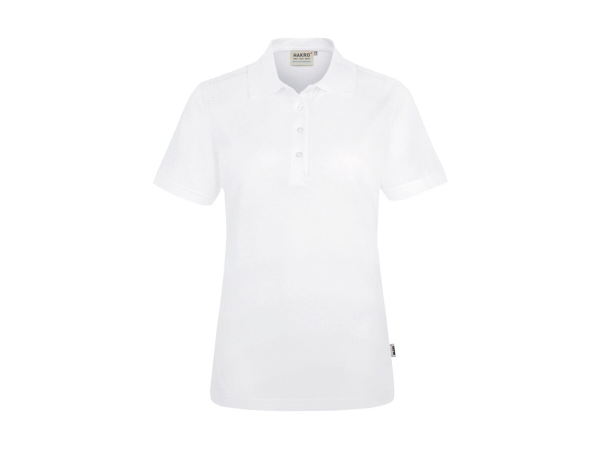 Damen Poloshirt Mikralinar PRO, Gr. XS - hp weiss