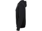 Kapuzen-Sweatjacke Premium, Gr. 5XL - schwarz