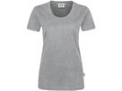 Damen T-Shirt Classic, Gr. 2XL - grau meliert