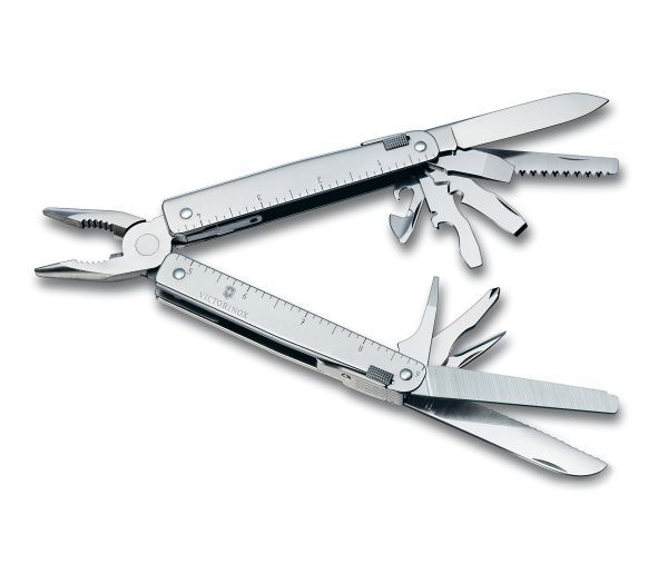 Swiss Tool Victorinox mit Leder-Etui - 27 Funktionen