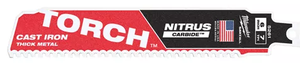 Säbelsägeblatt Milwaukee TORCH NITRUS-HM - 230x127mm, 7Z, 5-13mm Inox/St./Guss,1erP