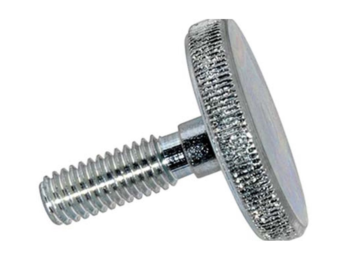 Flache Rändelschrauben St vzb M5x30 - DIN 653    Pak à 50 Stk