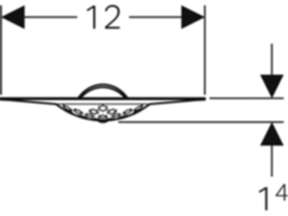 Geberit Haarsieb zu Bodenabläufen - 13 x 13 cm