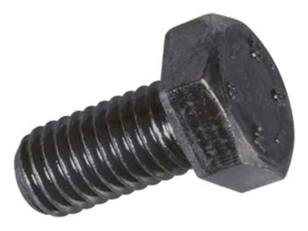 Sechskantschrauben ohne Schaft Stahl 8.8 - ISO 4017 DIN 933 schwarz