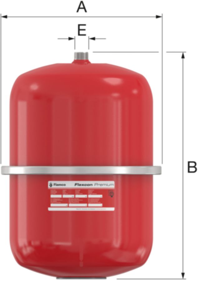 Druckausdehnungsgefässe FLAMCO Flexcon - 2-80