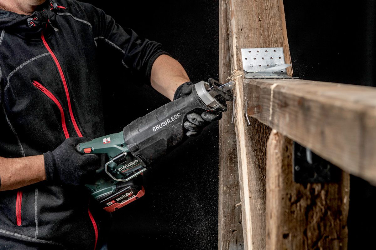 Akku-Säbelsäge Metabo M18V SSEP LTX - ohne Akku, ohne Ladegerät