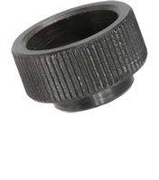 Rändelmuttern Form A ohne Stiftloch - Stahl brüniert DIN 6303A