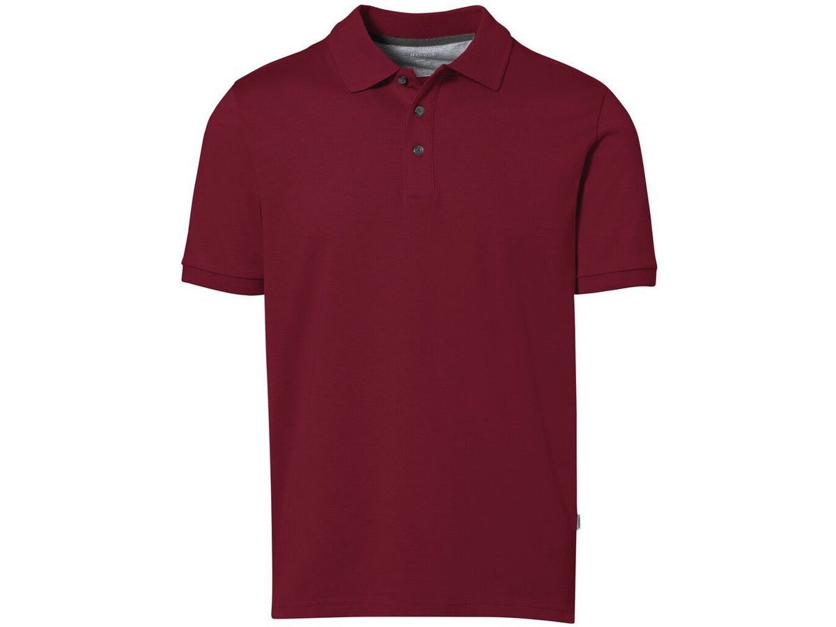 Poloshirt Cotton-Tec Gr. XL, weinrot - 50% Baumwolle, 50% Polyester, 185 g/m²