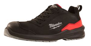 Sicherheits-Halbschuh schwarz - Milwaukee, FLEXTRED S3S, Leder