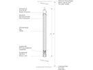 Einbaugarnitur 9100 starr DN 3/4"- 2" - für Hausanschluss-Schieber