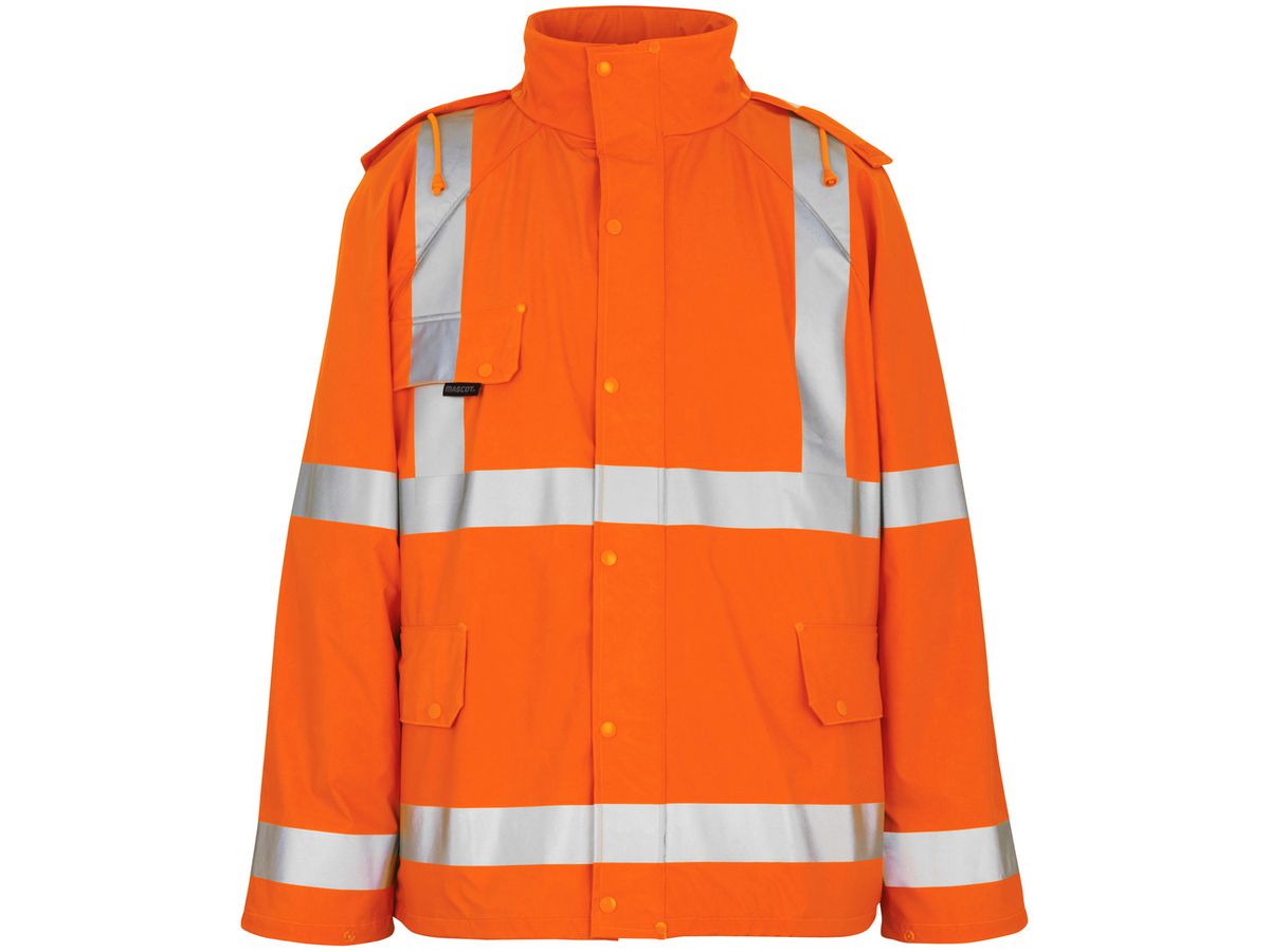 Feldbach Regenjacke orange Gr. XS - 70% Polyester 30% Polyurethan