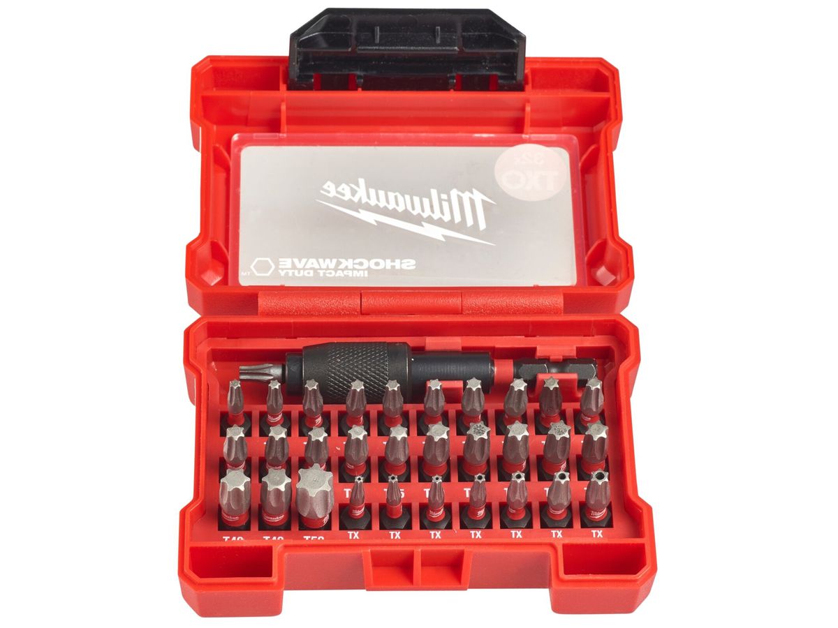 Bit Shockwave Compact-Set 32-tlg. Torx - Milwaukee
