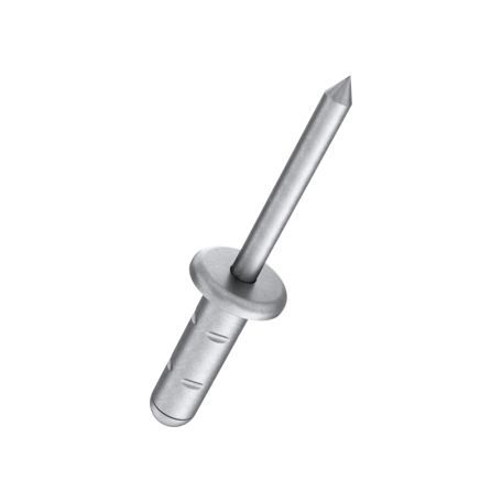 MehrbereichsBlindniete GESIPA PolyGrip - 4.8x10 KL 0.5-6.5, Alu/Stahl vzb. 500